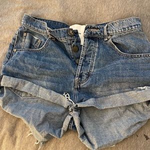 One Teaspoon Bandit High Waisted Shorts - Size 26